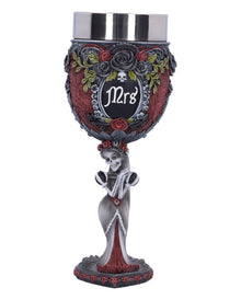 Mrs Skelett Gothic Kelch 21 cm