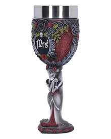 Mrs Skelett Gothic Kelch 21 cm