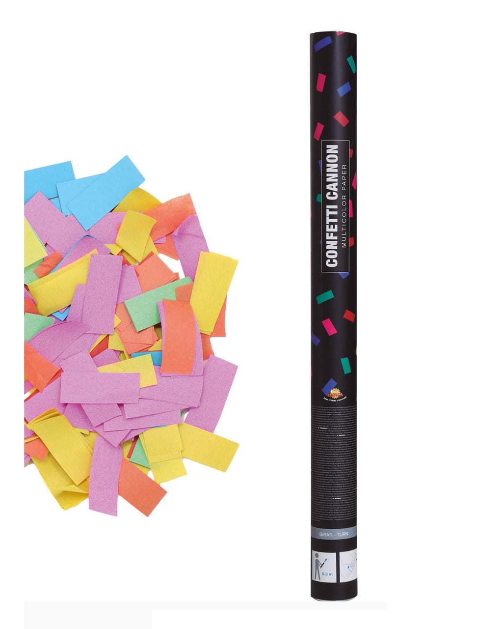 Multi Color Confetti Cannon 60cm
