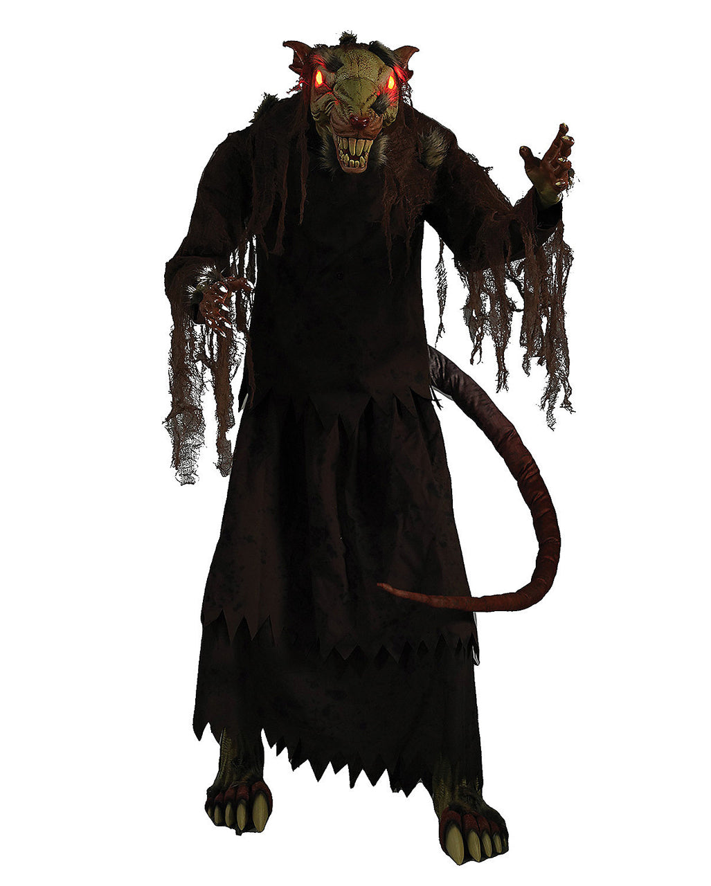 Mutierte Kanalratte Halloween Animatronic 152cm