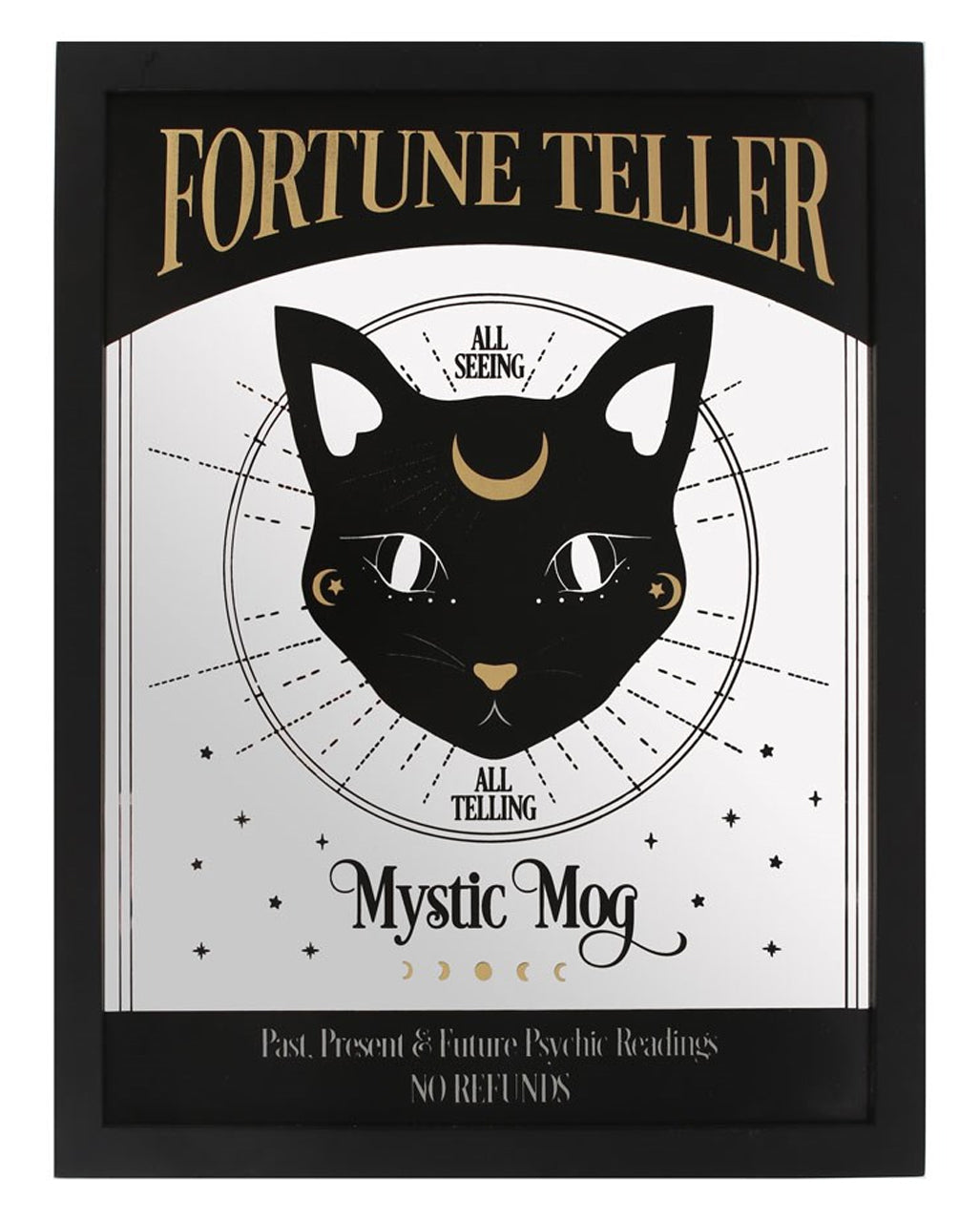 Mystic Mog Spiegel Wandbild 45cm