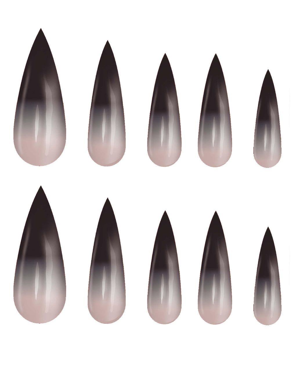 Geheimnisvolle Gothic Fingernägel