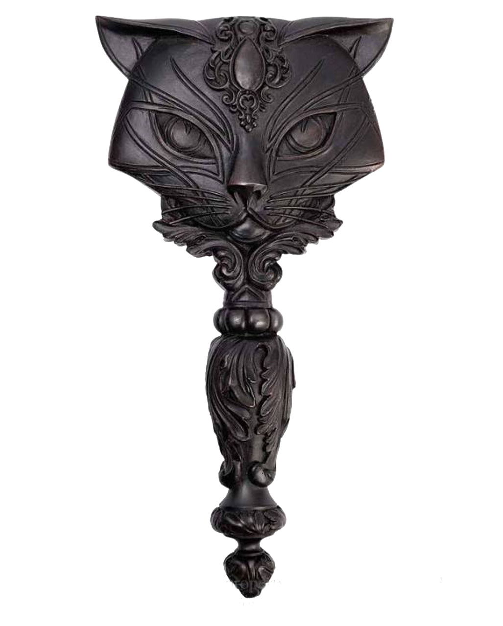 Mystischer Handspiegel mit heiliger Katze 22cm