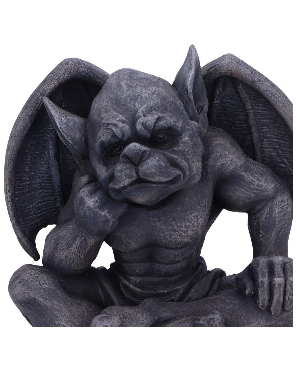 Nachdenklicher Gargoyle mit Flügel 13cm