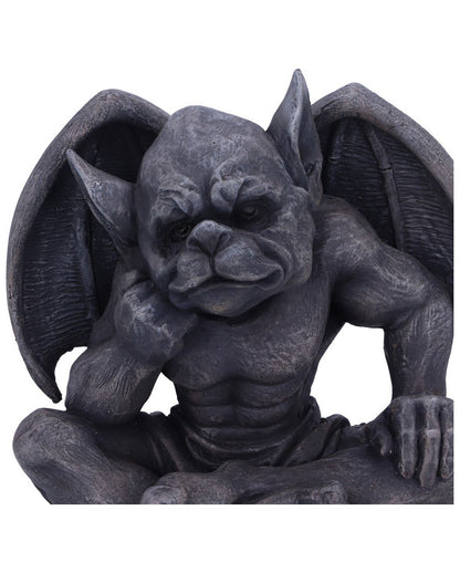 Nachdenklicher Gargoyle mit Flügel 13cm