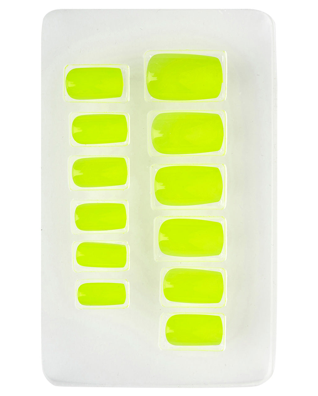 Airbrush Fingernägel Neon Gelb