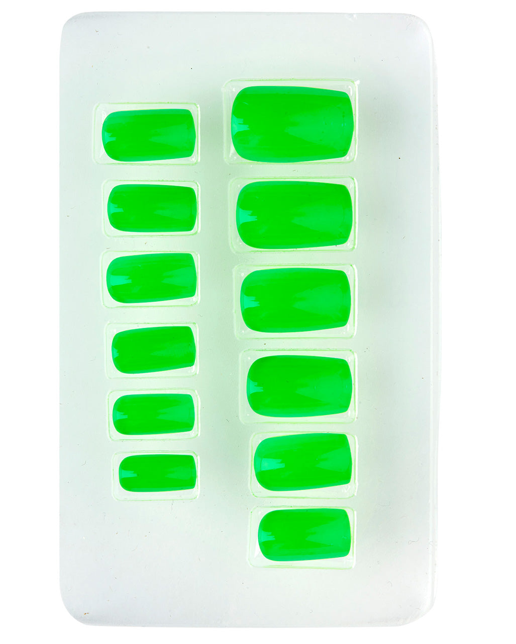 Neon Airbrush Fingernails Neon Green