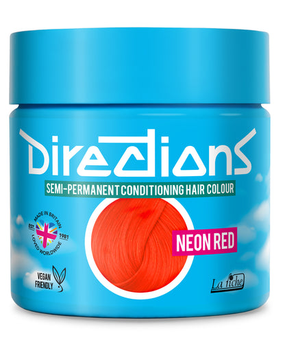 Neon Red Directions