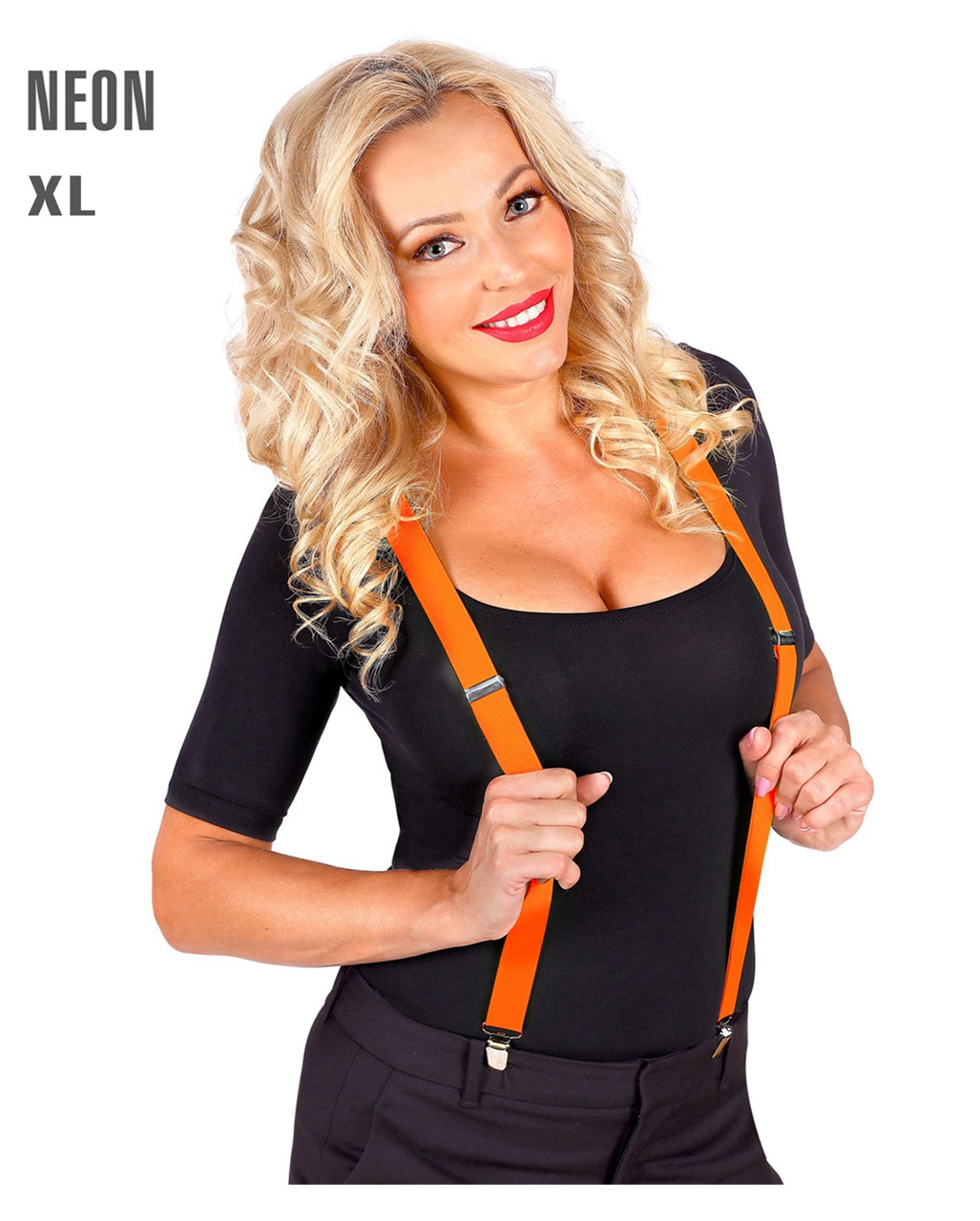 Neonorange Hosenträger