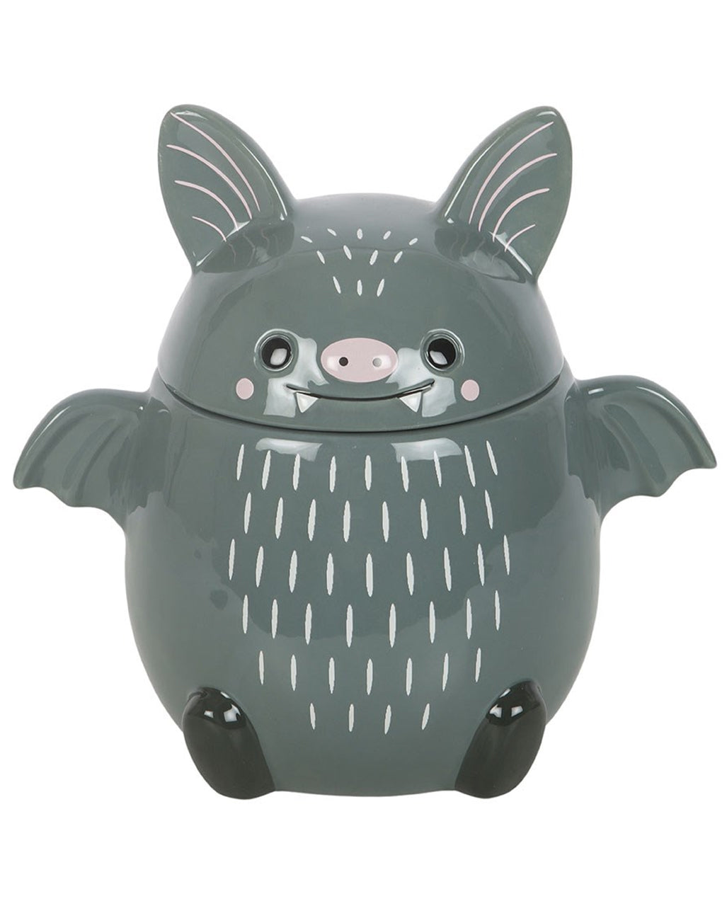 Cute Bat Cookie Jar, 20 Cm