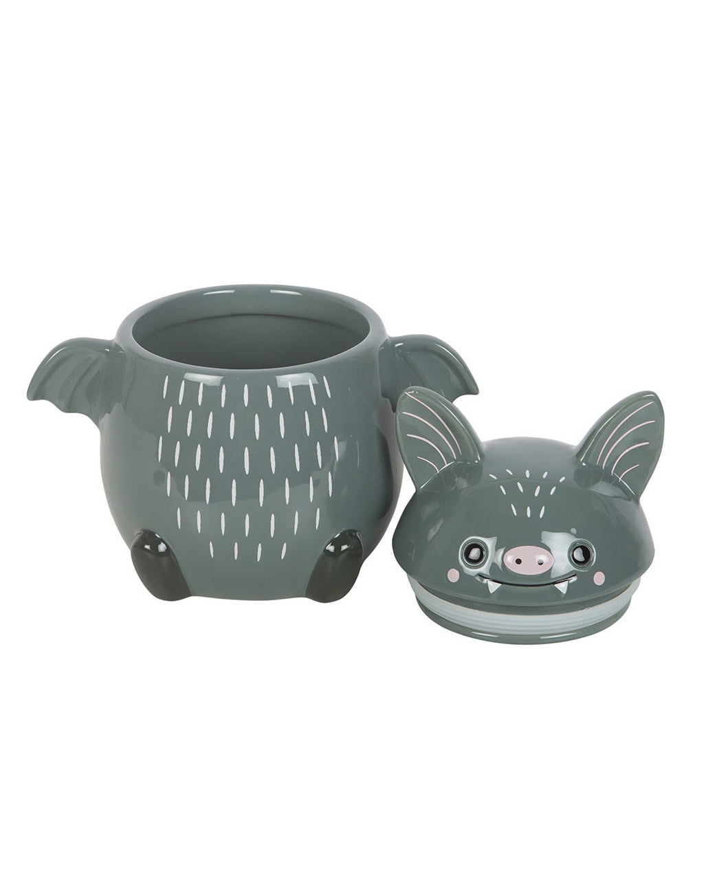 Cute Bat Cookie Jar, 20 Cm