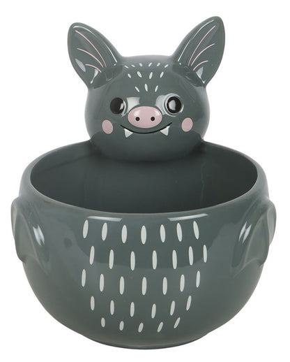 Cute Bat Ceramic Bowl, 20 Cm