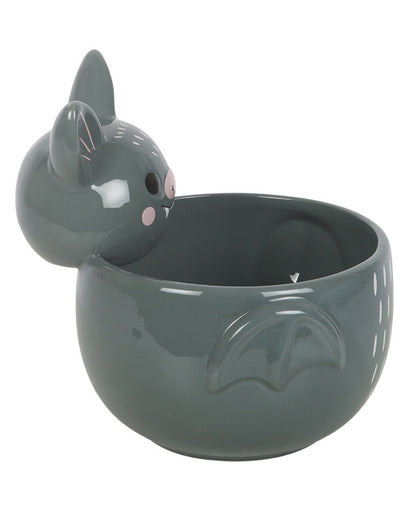 Cute Bat Ceramic Bowl, 20 Cm