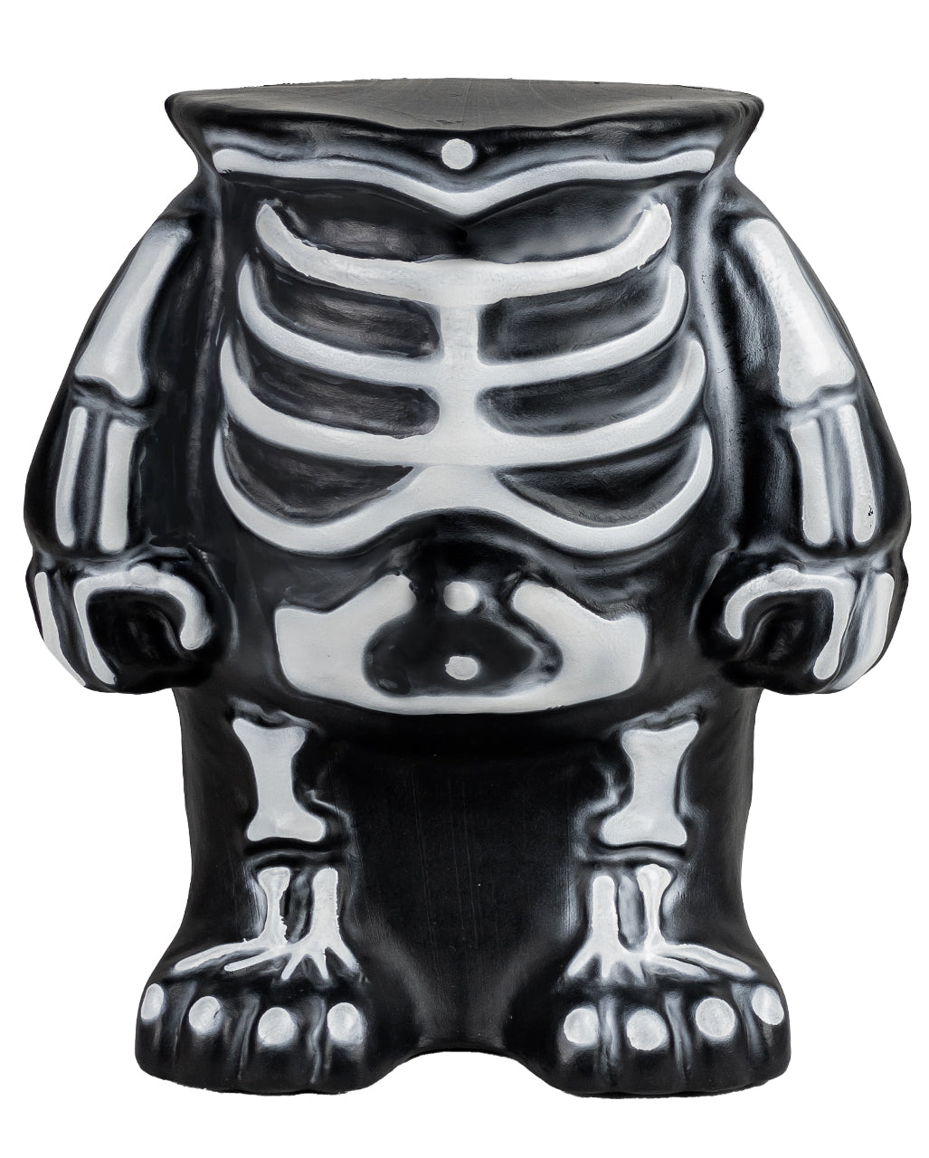 Liebenswerter Skelett Torso als Kürbis Ständer 27cm