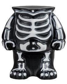 Liebenswerter Skelett Torso als Kürbis Ständer 27cm