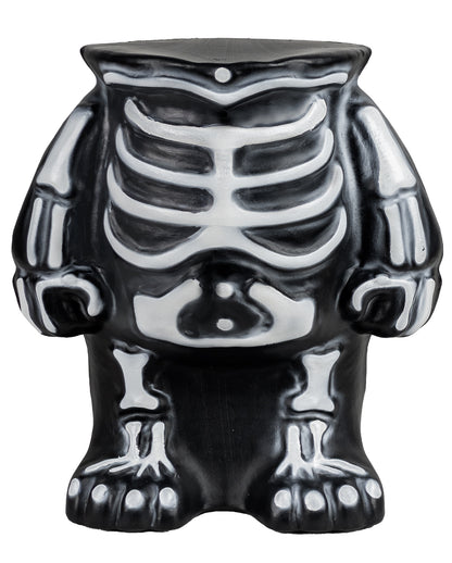 Liebenswerter Skelett Torso als Kürbis Ständer 27cm