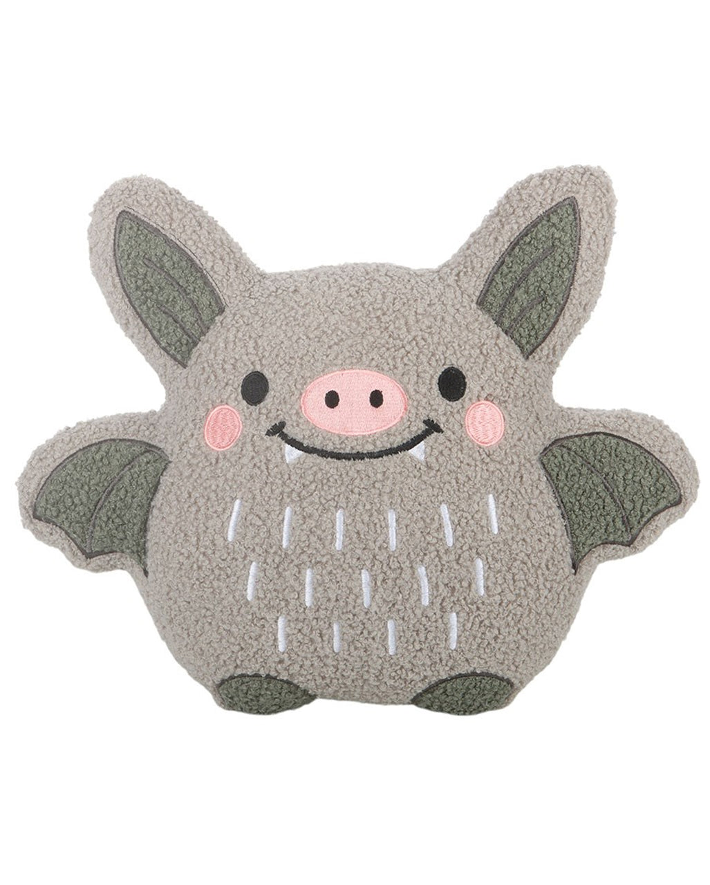Cute Bat Bouclé Pillow, 32 Cm