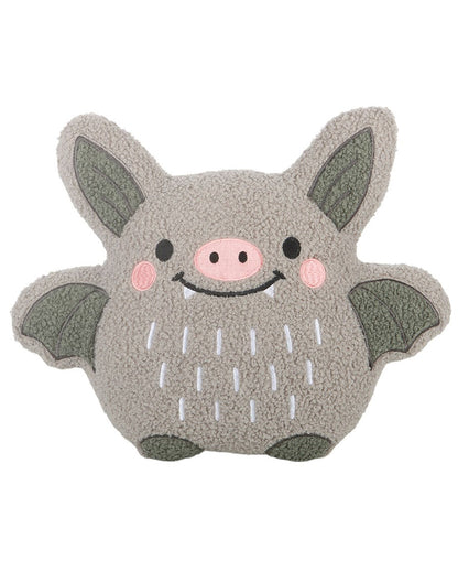 Cute Bat Bouclé Pillow, 32 Cm