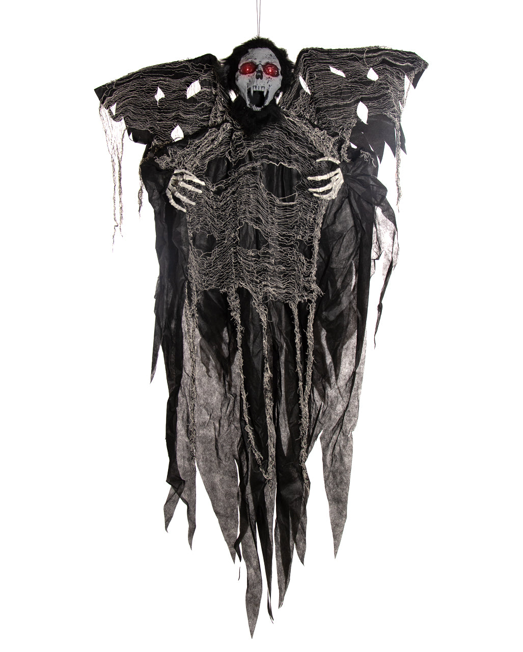 Nachtschlitzer Vampir mit Flügel Bewegung, Licht & Ton 153cm