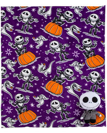 Nightmare Before Christmas Kuscheldecke Jack Smackdown 101x127cm