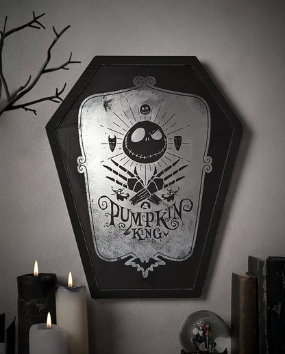 The Nightmare Before Christmas Bilderrahmen Verspiegeltes Wandbild 39cm