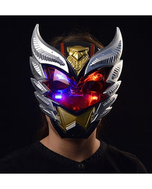 Kinder Maske Roboter mit Licht