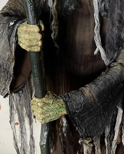 Noxara the Bog Witch Halloween Animatronic 162cm