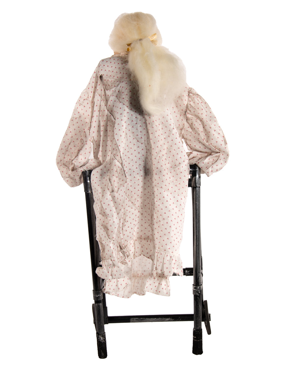 Alte Oma mit Rollator mit Bewegung & Ton 72cm