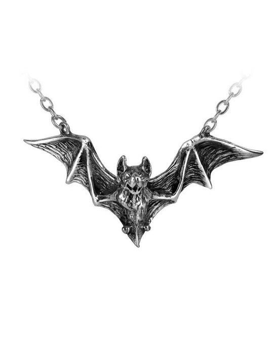 Om Strygia Fledermaus Gothic Halskette