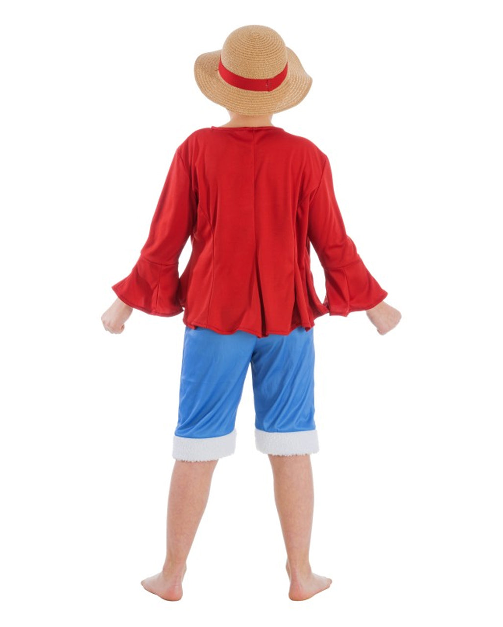 One Piece Ruffy Kinderkostüm 4-tlg