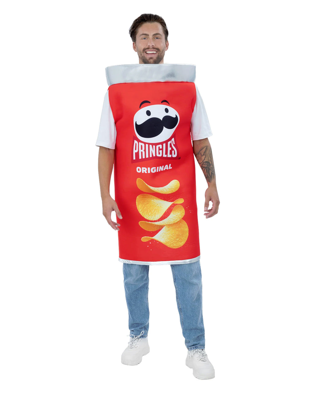 Originales Pringles Dose Kostüm