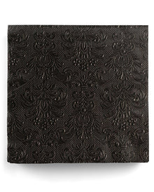 Ornament Serviette schwarz 15 St.