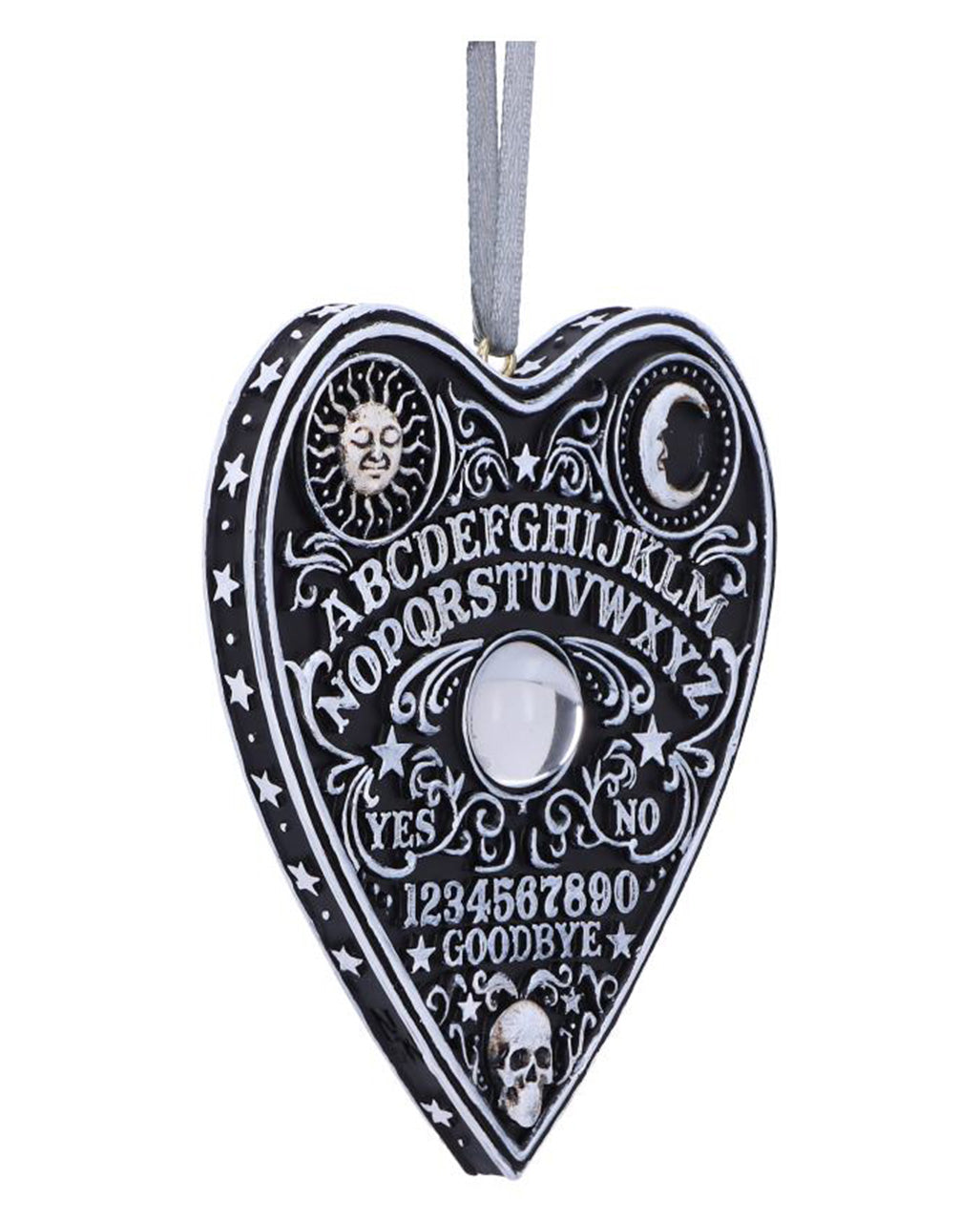 Hexenbrett Planchette als Hängeschmuck 8,5cm