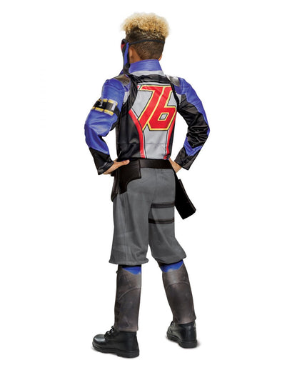 Overwatch Kinder Muskelkostüm Soldier 76