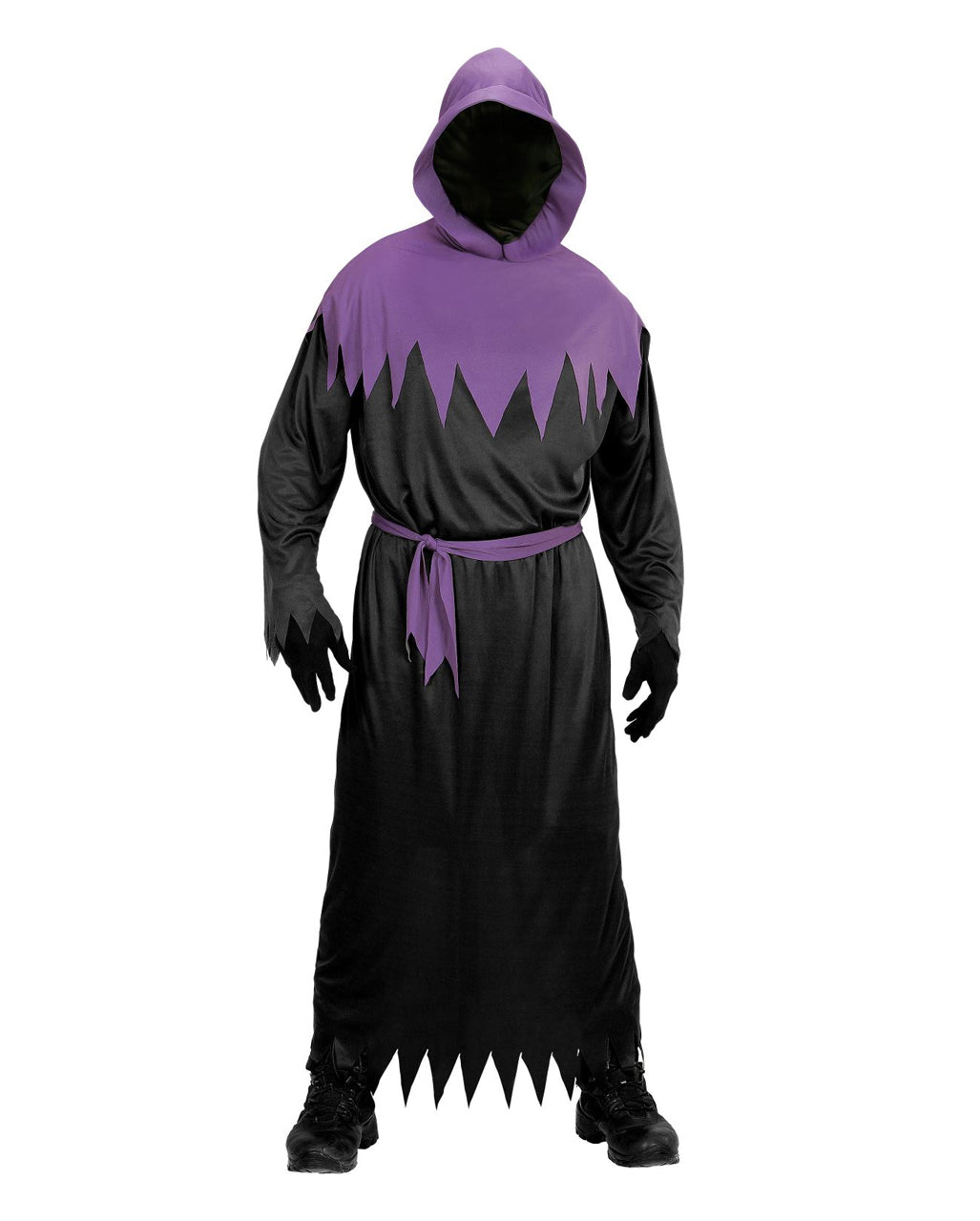 Phantom Kostüm mit violetten Kragen