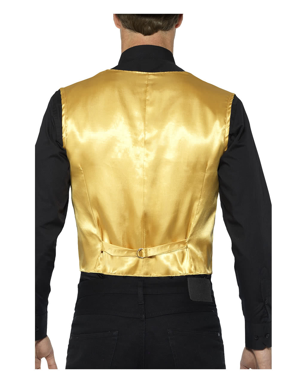 Goldene Männer Pailletten-Weste