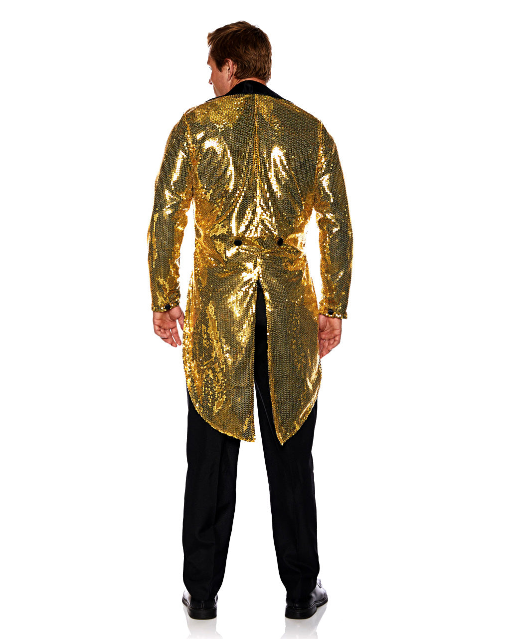 Pailletten Frack gold