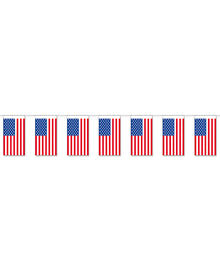 USA Papier-Fahnenkette