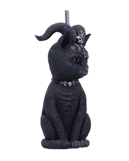 Pawzuph Hexenkatze Christbaumkugel 10cm