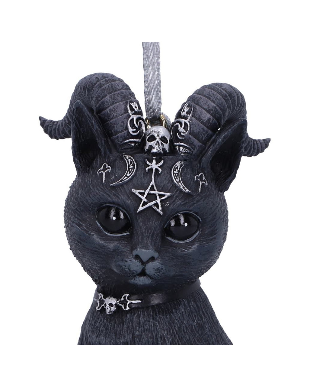 Pawzuph Hexenkatze Christbaumkugel 10cm