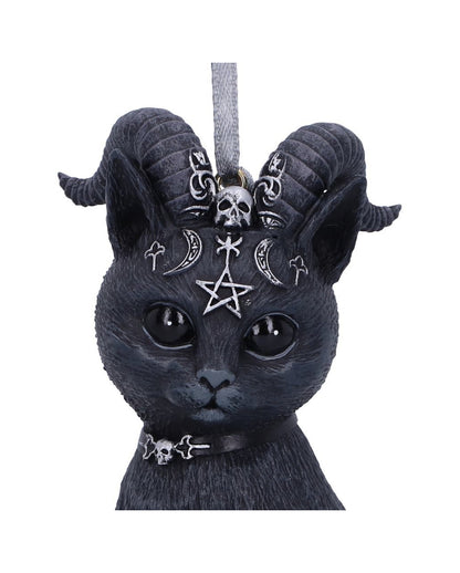 Pawzuph Hexenkatze Christbaumkugel 10cm