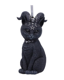 Pawzuph Hexenkatze Christbaumkugel 10cm