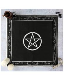 Pentagram Wicca Altartuch 70x70 cm