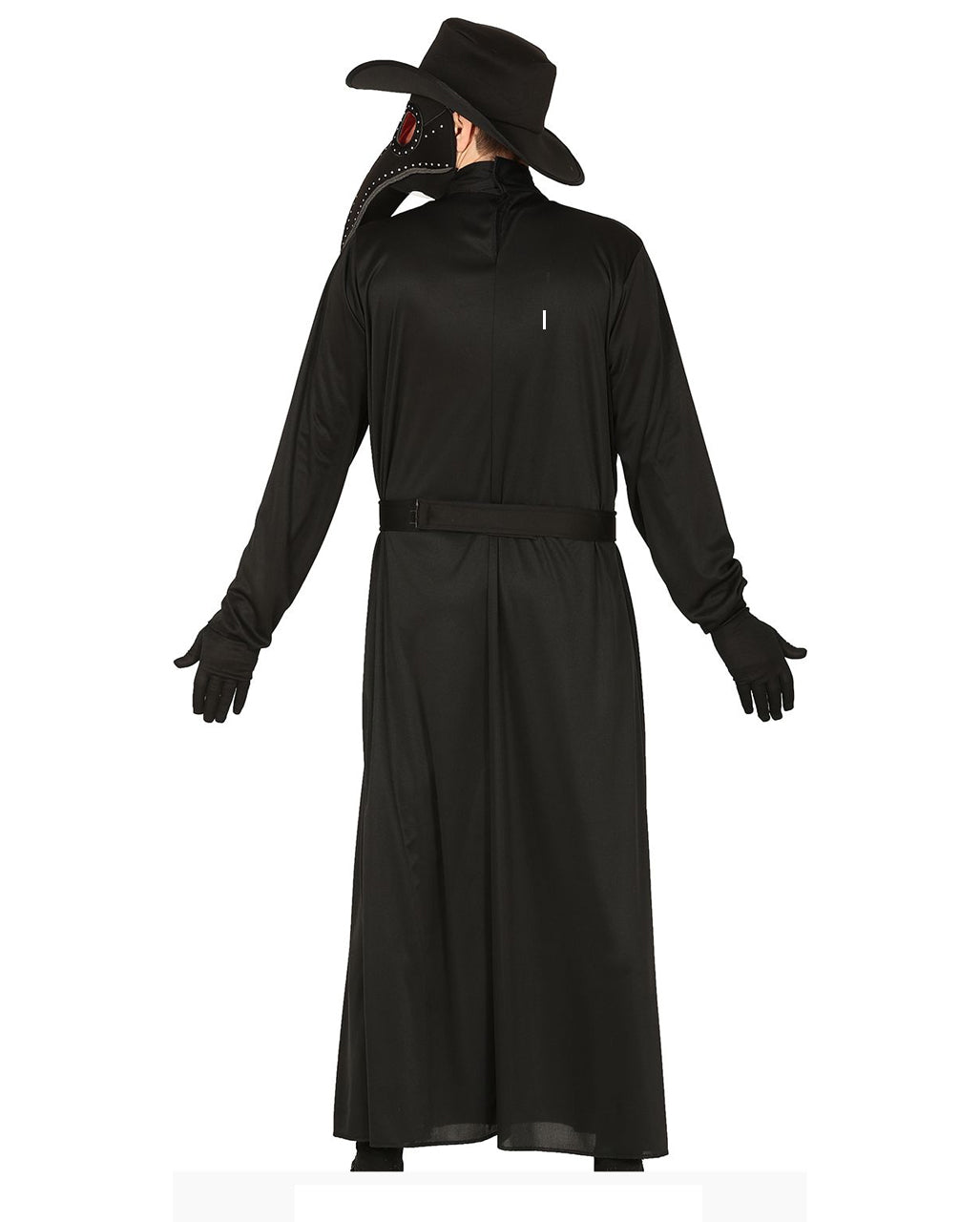 Pest Arzt Kostüm mit Schnabelmaske und Hut für Herren
