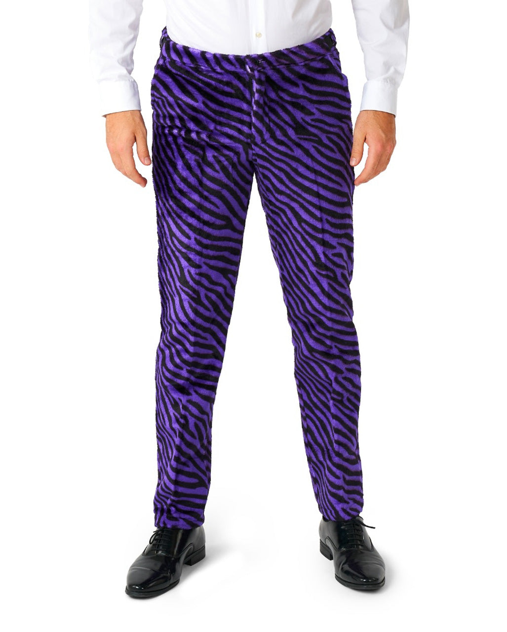 Pimp Faux Fur Zebra Anzug - Suitmeister