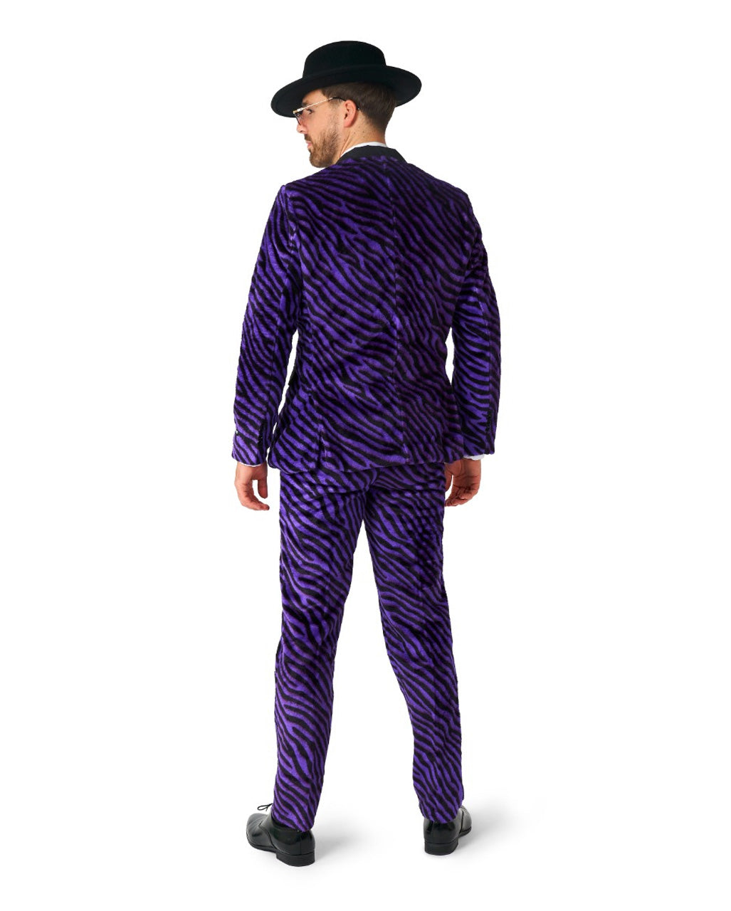Pimp Faux Fur Zebra Anzug - Suitmeister