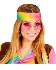 Pinke 70er Sonnenbrille