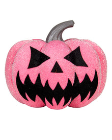 Pinker Summerween Kürbis 19cm