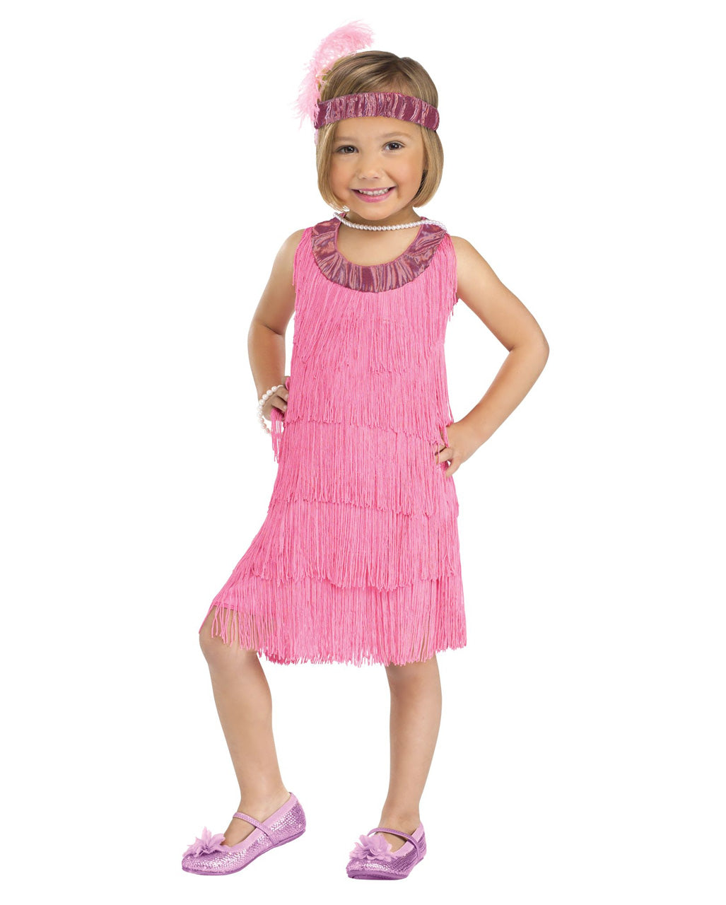 Flapper Mädchen Kleinkinderkostüm