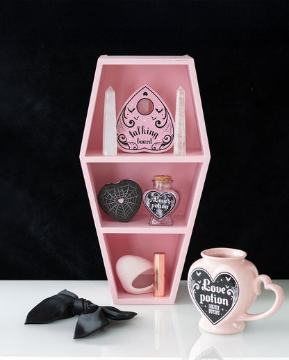 Pink Coffin Shelf 40cm
